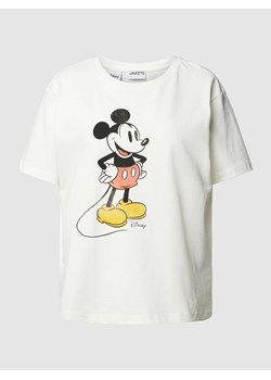 T-shirt z nadrukowanym motywem ze sklepu Peek&Cloppenburg  w kategorii Bluzki damskie - zdjęcie 169520204