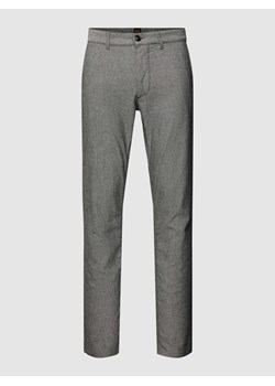 Chinosy o kroju slim fit z efektem melanżowym ze sklepu Peek&Cloppenburg  w kategorii Spodnie męskie - zdjęcie 169520263