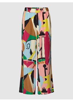Spodnie materiałowe ze wzorem na całej powierzchni model ‘GRADARA’ ze sklepu Peek&Cloppenburg  w kategorii Spodnie damskie - zdjęcie 169520291
