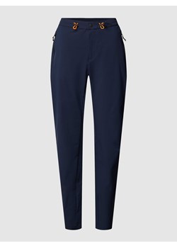 Spodnie o kroju slim fit z kieszeniami zapinanymi na zamek błyskawiczny model ‘LOU2’ ze sklepu Peek&Cloppenburg  w kategorii Spodnie damskie - zdjęcie 169520622
