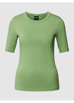 T-shirt w jednolitym kolorze model ‘EFITA’ ze sklepu Peek&Cloppenburg  w kategorii Bluzki damskie - zdjęcie 169520824