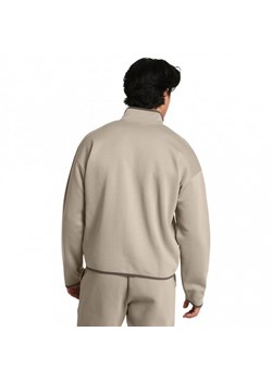 Męska bluza treningowa rozpinana bez kaptura Under Armour Project Rock Icon Fleece Full Zip - beżowa ze sklepu Sportstylestory.com w kategorii Bluzy męskie - zdjęcie 169521993