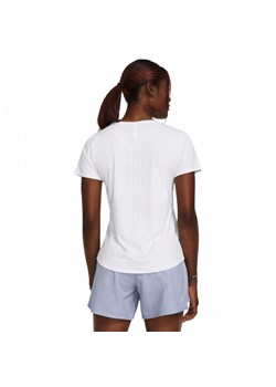 Damska koszulka do biegania Under Armour UA Launch Elite Shortsleeve - biała ze sklepu Sportstylestory.com w kategorii Bluzki damskie - zdjęcie 169522510