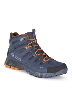 Buty trekkingowe Aku Selvatica Mid Gtx M 672063 niebieskie ze sklepu ButyModne.pl w kategorii Buty trekkingowe męskie - zdjęcie 169525134