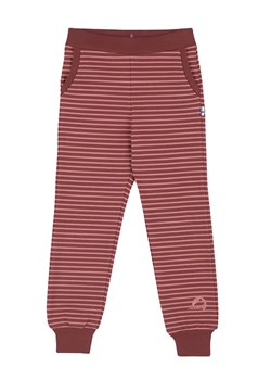 finkid Spodnie dresowe &quot;Jompikumpi&quot; w kolorze czerwonym ze sklepu Limango Polska w kategorii Spodnie chłopięce - zdjęcie 169526224