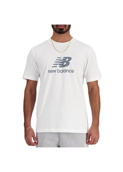 Koszulka New Balance MT41502WT - biała ze sklepu streetstyle24.pl w kategorii T-shirty męskie - zdjęcie 169527561