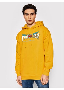 Thrasher Bluza VENTURE Collab Żółty Regular Fit ze sklepu MODIVO w kategorii Bluzy męskie - zdjęcie 169529742