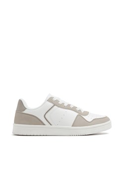 Cropp - Biało-beżowe sneakersy - kremowy ze sklepu Cropp w kategorii Trampki damskie - zdjęcie 169531292