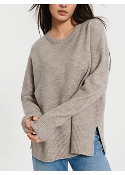 Sinsay - Sweter z miękkiej dzianiny - brązowy ze sklepu Sinsay w kategorii Swetry damskie - zdjęcie 169532110