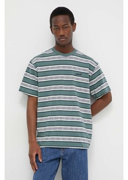 Levi&apos;s t-shirt bawełniany męski kolor zielony gładki ze sklepu ANSWEAR.com w kategorii T-shirty męskie - zdjęcie 169532484
