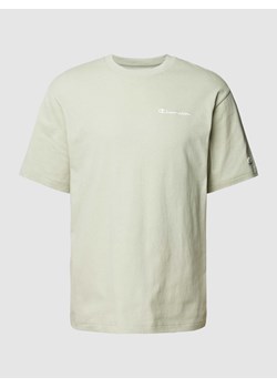 T-shirt z wyhaftowanym logo ze sklepu Peek&Cloppenburg  w kategorii T-shirty męskie - zdjęcie 169533992