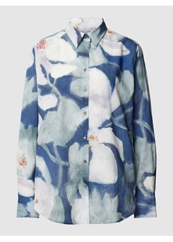 Bluzka koszulowa z kwiatowym wzorem model ‘Mira’ ze sklepu Peek&Cloppenburg  w kategorii Koszule damskie - zdjęcie 169534004