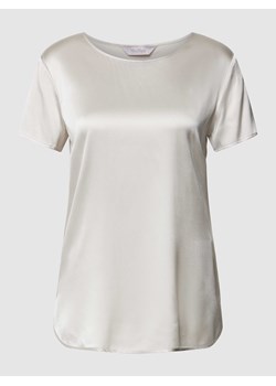 Bluzka z jedwabiu z okrągłym dekoltem model ‘CORTONA’ ze sklepu Peek&Cloppenburg  w kategorii Bluzki damskie - zdjęcie 169534033