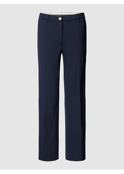Spodnie materiałowe o kroju regular fit z elastycznym pasem ze sklepu Peek&Cloppenburg  w kategorii Spodnie damskie - zdjęcie 169534053