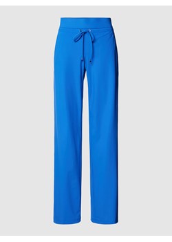 Spodnie z prostą nogawką i tunelem model ‘CANDICE’ ze sklepu Peek&Cloppenburg  w kategorii Spodnie damskie - zdjęcie 169534063