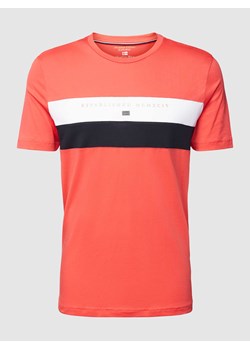 T-shirt z paskami w kontrastowym kolorze ze sklepu Peek&Cloppenburg  w kategorii T-shirty męskie - zdjęcie 169534172