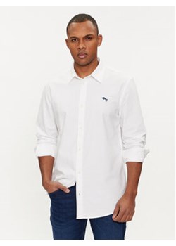 Wrangler Koszula 112350485 Biały Regular Fit ze sklepu MODIVO w kategorii Koszule męskie - zdjęcie 169536281