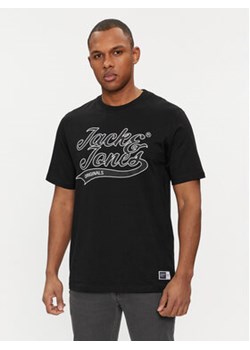 Jack&Jones T-Shirt Trevor 12227774 Czarny Standard Fit ze sklepu MODIVO w kategorii T-shirty męskie - zdjęcie 169536342
