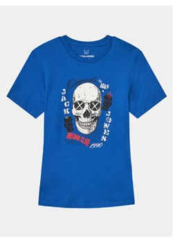 Jack&Jones Junior T-Shirt 12230630 Niebieski Regular Fit ze sklepu MODIVO w kategorii T-shirty chłopięce - zdjęcie 169536464