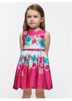 Mayoral Sukienka elegancka 3921 Różowy Regular Fit ze sklepu MODIVO w kategorii Sukienki dziewczęce - zdjęcie 169536720