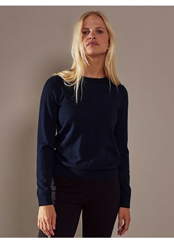 Rodier Wełniany sweter w kolorze granatowym ze sklepu Limango Polska w kategorii Swetry damskie - zdjęcie 169541054