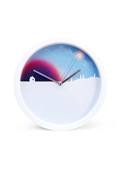 Luckies of London zegar ścienny Day &amp; Night Clock ze sklepu ANSWEAR.com w kategorii Zegary - zdjęcie 169544082