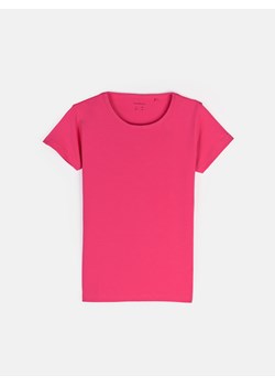 GATE Koszulka basic z elastyczną gumką 3Y ze sklepu gateshop w kategorii Bluzki dziewczęce - zdjęcie 169553523