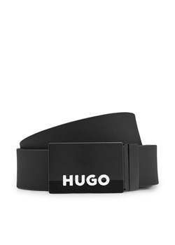 Pasek Męski Hugo Giulian 50516543 Czarny ze sklepu eobuwie.pl w kategorii Paski męskie - zdjęcie 169554631