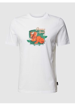 T-shirt z nadrukiem z motywem z logo ze sklepu Peek&Cloppenburg  w kategorii T-shirty męskie - zdjęcie 169557604