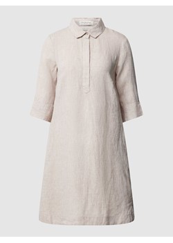 Sukienka o długości do kolan z kołnierzykiem koszulowym ze sklepu Peek&Cloppenburg  w kategorii Sukienki - zdjęcie 169557654