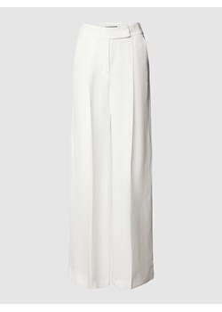 Spodnie z zakładkami w pasie z mieszanki wiskozy i lyocellu ze sklepu Peek&Cloppenburg  w kategorii Spodnie damskie - zdjęcie 169557704