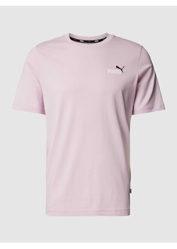 T-shirt z nadrukiem z logo ze sklepu Peek&Cloppenburg  w kategorii T-shirty męskie - zdjęcie 169557840