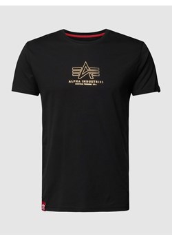 T-shirt z nadrukiem z logo ze sklepu Peek&Cloppenburg  w kategorii T-shirty męskie - zdjęcie 169557910