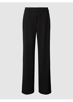 Spodnie materiałowe z dodatkiem wiskozy i zakładkami w pasie ze sklepu Peek&Cloppenburg  w kategorii Spodnie damskie - zdjęcie 169558061