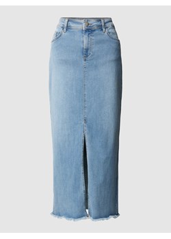 Spódnica jeansowa z rozcięciem model ‘Kimberly’ ze sklepu Peek&Cloppenburg  w kategorii Spódnice - zdjęcie 169558323