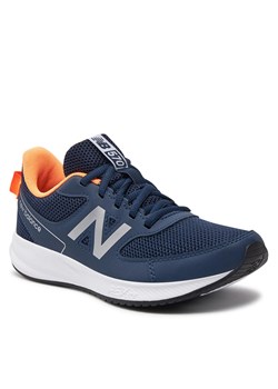 Sneakersy New Balance YK570NM3 Granatowy ze sklepu eobuwie.pl w kategorii Buty sportowe dziecięce - zdjęcie 169561322