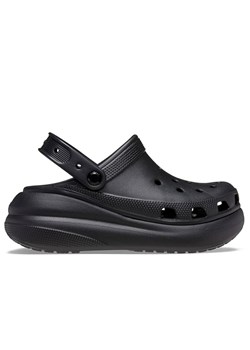 Klapki Crocs Classic Crush Clog 207521-001 - czarne ze sklepu streetstyle24.pl w kategorii Klapki damskie - zdjęcie 169564721