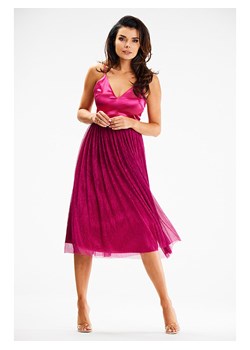 Awama Sukienka w kolorze różowym ze sklepu Limango Polska w kategorii Sukienki - zdjęcie 169566893