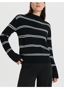 Sinsay - Sweter w paski - czarny ze sklepu Sinsay w kategorii Swetry damskie - zdjęcie 169567274