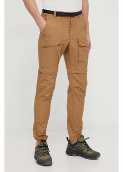 Columbia spodnie outdoorowe Maxtrail kolor brązowy 1990521 ze sklepu ANSWEAR.com w kategorii Spodnie męskie - zdjęcie 169567430