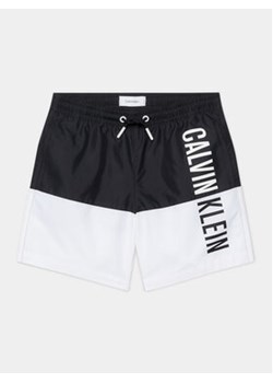 Calvin Klein Swimwear Szorty kąpielowe KV0KV00038 Czarny Regular Fit ze sklepu MODIVO w kategorii Kąpielówki chłopięce - zdjęcie 169570373