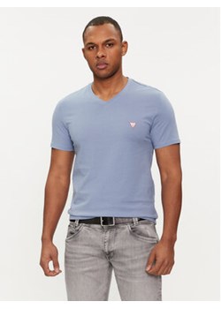 Guess T-Shirt M2YI37 I3Z14 Niebieski Slim Fit ze sklepu MODIVO w kategorii T-shirty męskie - zdjęcie 169570421