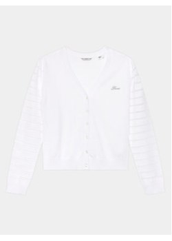 Guess Kardigan J4RR09 Z3CJ0 Biały ze sklepu MODIVO w kategorii Swetry dziewczęce - zdjęcie 169570490