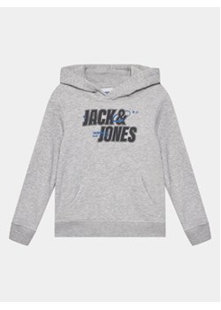 Jack&Jones Junior Bluza 12247700 Szary Standard Fit ze sklepu MODIVO w kategorii Bluzy chłopięce - zdjęcie 169570734