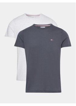 Tommy Jeans Komplet 2 t-shirtów DM0DM15381 Kolorowy Slim Fit ze sklepu MODIVO w kategorii T-shirty męskie - zdjęcie 169570910