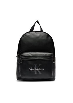 Calvin Klein Jeans Plecak Monogram Soft Campus K50K512445 Czarny ze sklepu MODIVO w kategorii Plecaki - zdjęcie 169570960