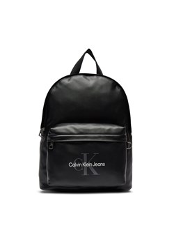 Plecak Calvin Klein Jeans Monogram Soft Campus K50K512445 Czarny ze sklepu eobuwie.pl w kategorii Plecaki - zdjęcie 169576950