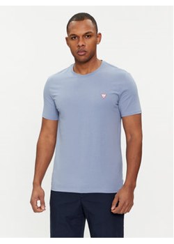Guess T-Shirt M2YI24 J1314 Niebieski Slim Fit ze sklepu MODIVO w kategorii T-shirty męskie - zdjęcie 169580593