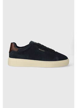 Gant sneakersy zamszowe Mc Julien kolor granatowy 28633520.G698 ze sklepu ANSWEAR.com w kategorii Buty sportowe męskie - zdjęcie 169580784