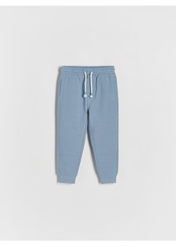 Reserved - Spodnie dresowe jogger - niebieski ze sklepu Reserved w kategorii Spodnie i półśpiochy - zdjęcie 169589160